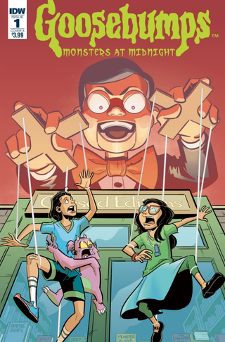 Illustration for article titled New Goosebumps Comic Book Series Will Pay a Scary Visit to Horrorland